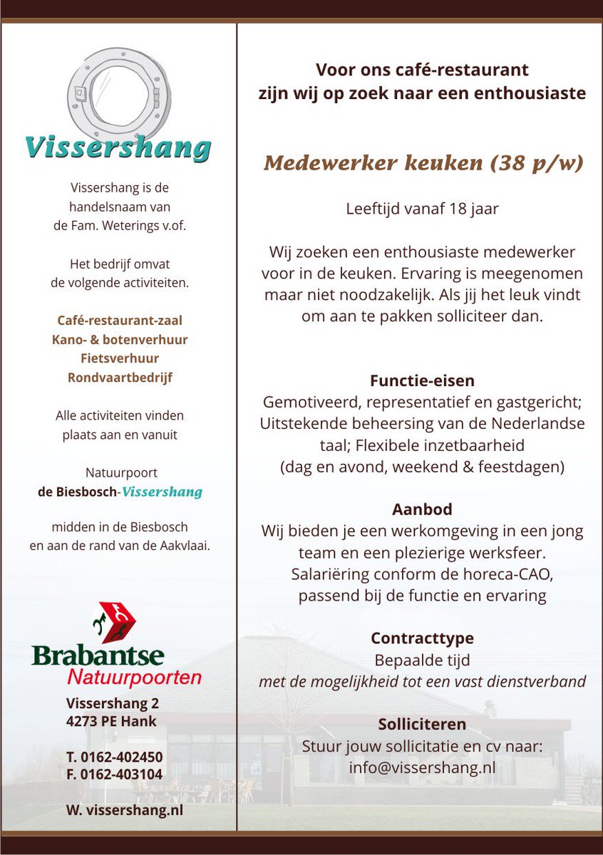 Kom jij ons team versterken ?