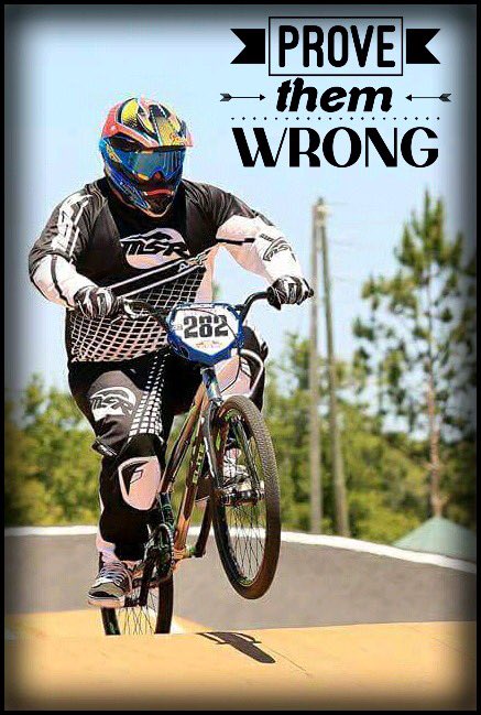 Racencason's tweet photo. So let's try this again, I am back and loving life! Who's gonna follow the new chapter in my life?#BMX #bmxracing https://t.co/2xK0d1aHJq