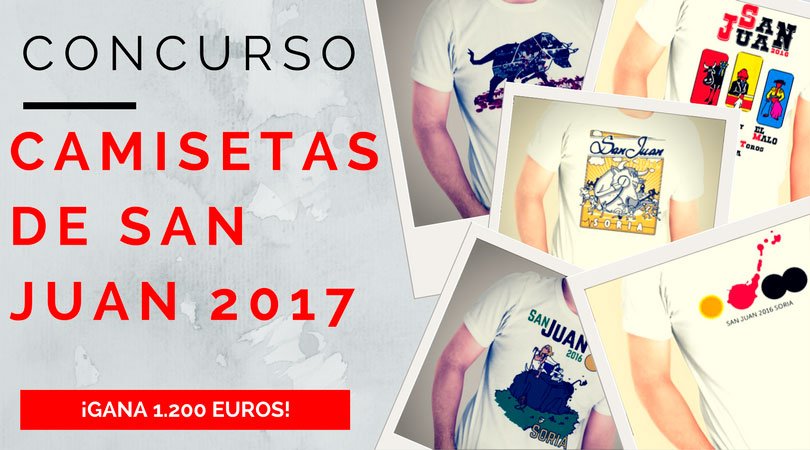 Mañana: ÚLTIMO DÍA para participar en el CONCURSO de camisetas de San Juan! Entrega tu propuesta antes de las 19:30 h y opta a ganar 1.200 €