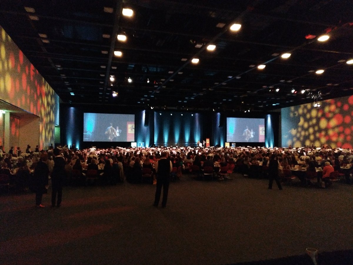 Fantastic morning at #StillYes! 1600 people in the room celebrating the 50th Anniversary of the 1967 Referendum!! #NRW2017