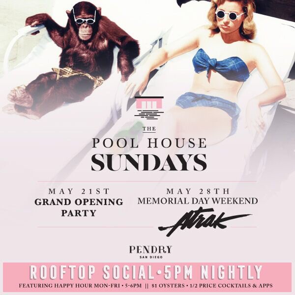 PendryHotels's tweet photo. Join us this Sunday, May 21 and be the first to experience #PoolHouseSUNDAYS at Pendry San Diego. @poolhousesd https://t.co/bNLqCxe81H
