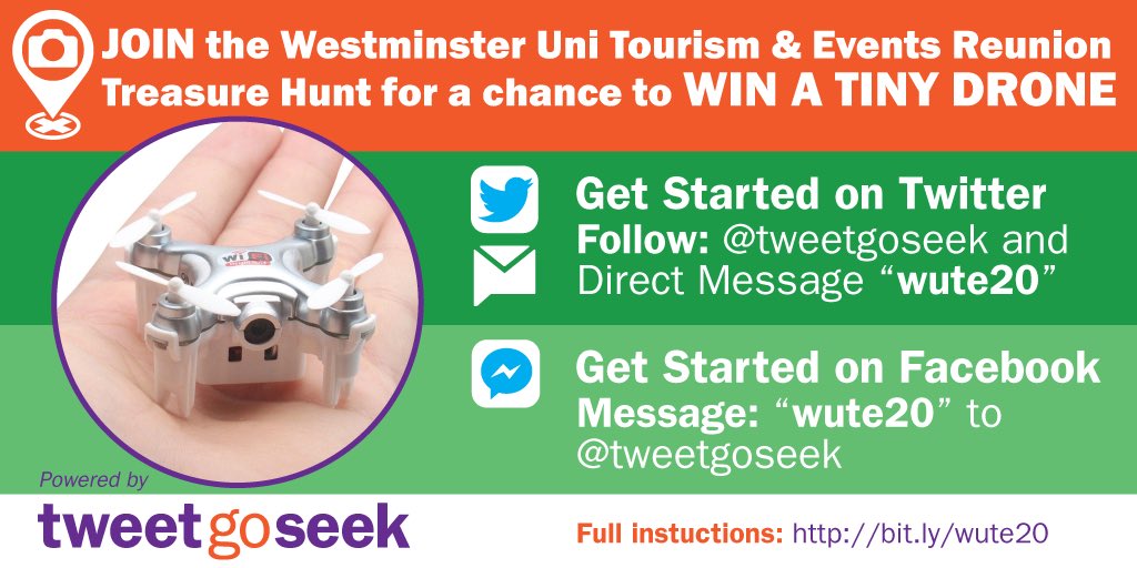 _FABEvents's tweet photo. Love free stuff??! 🙋🏼 join #westuniTE20 Treasure Hunt for a chance to WIN A TINY DRONE. https://t.co/s0Qzt4ozyw #gaggletag #4days #london https://t.co/oIONhb0Go7