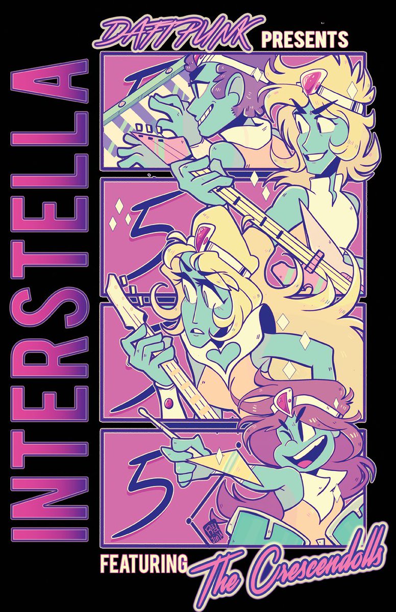 RadJinja's tweet photo. be daft. be punk <3 INTERSTELLA 5555 print ready 4 animazement o)-< HOPE YOU GUYS LIKE IT &amp; if u havent seen it PLZ DO SO its a fun watch! https://t.co/g468Jbv916