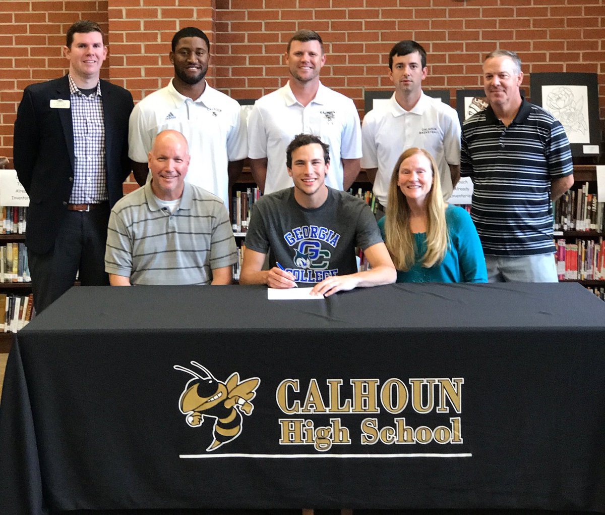 Congrats to <a href="/RiersonChapin/">Chapin Rierson</a> on signing with Georgia College today