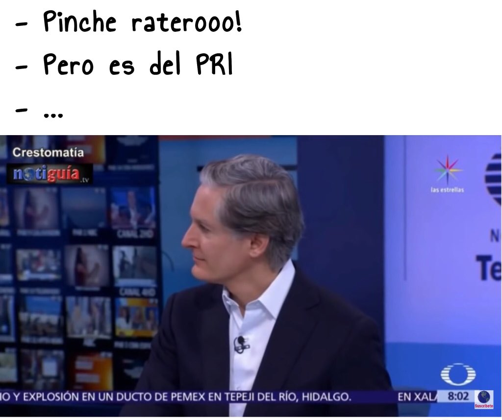 NetoHuertaMX's tweet photo. @jrisco @arnemx @EnriqueOchoaR Usted qué opina @alfredodelmazo ? https://t.co/a6DYLWLP6W