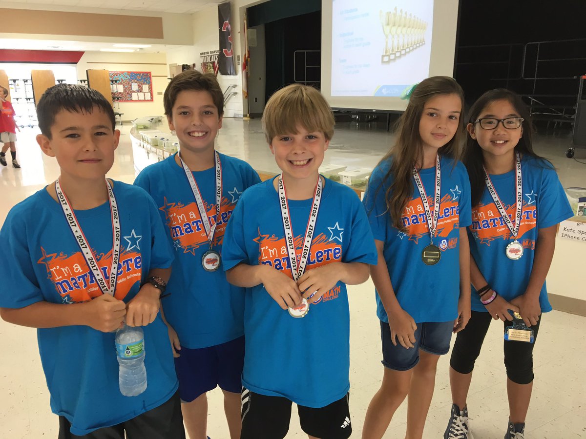 ichele_watson's tweet photo. So proud of our LOE Mathletes! #CCPSMathlete @LaurelOakElem @collierschools https://t.co/BvQRRLm9dL