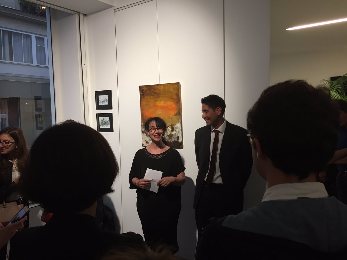SoubranneC's tweet photo. 10 artistes, 13 œuvres 🎨exposées @galerieBS de Paris 2e  -à voir 👁d'ici le 20/05 👏👏👏#TEM avec @ValMoati #art #talents #OneAXA #QVT #RSE https://t.co/NJhWB52JQi
