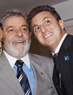 Resultado de imagem para luciano huck e lula