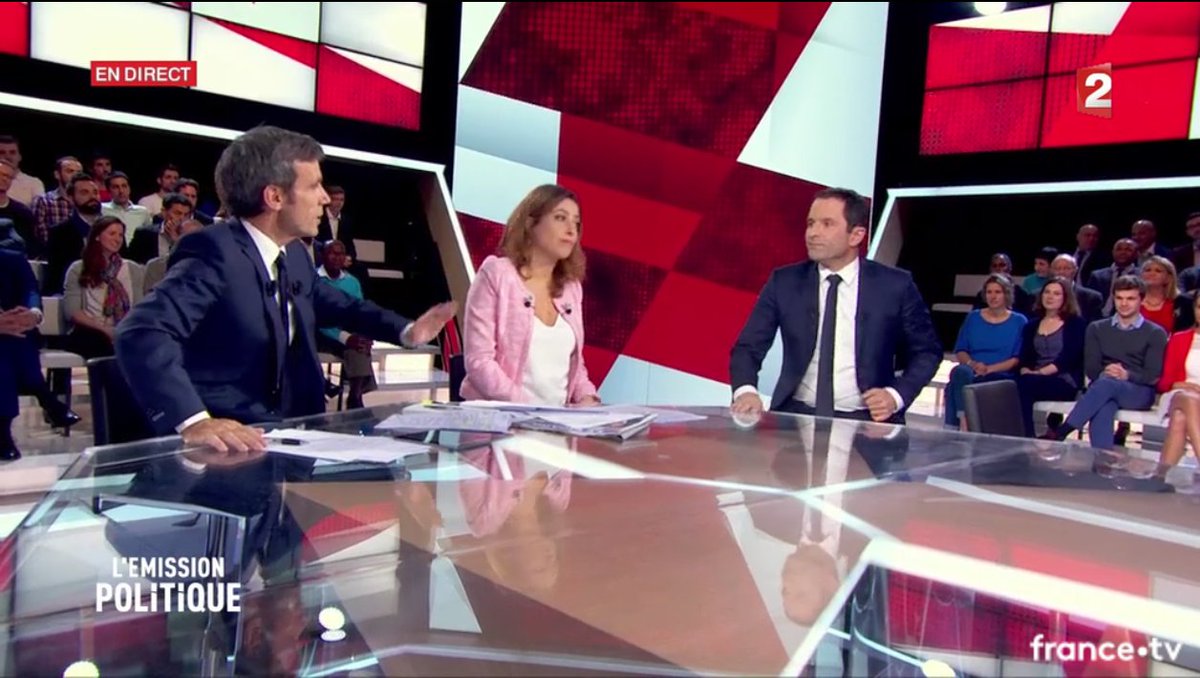 📺 #Direct : @benoithamon est en ce moment l’invité de #LEmissionPolitique : france.tv/france-2/direc…