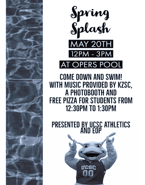 UCSCAthletics's tweet photo. Come out to the Yes On 68 Rally featuring THE @DjDahi tomorrow, and our pool party the next day!
#Access4Everyone #GoSlugs #UCSCEOP #YesOn68 https://t.co/xzLcxqGi1w