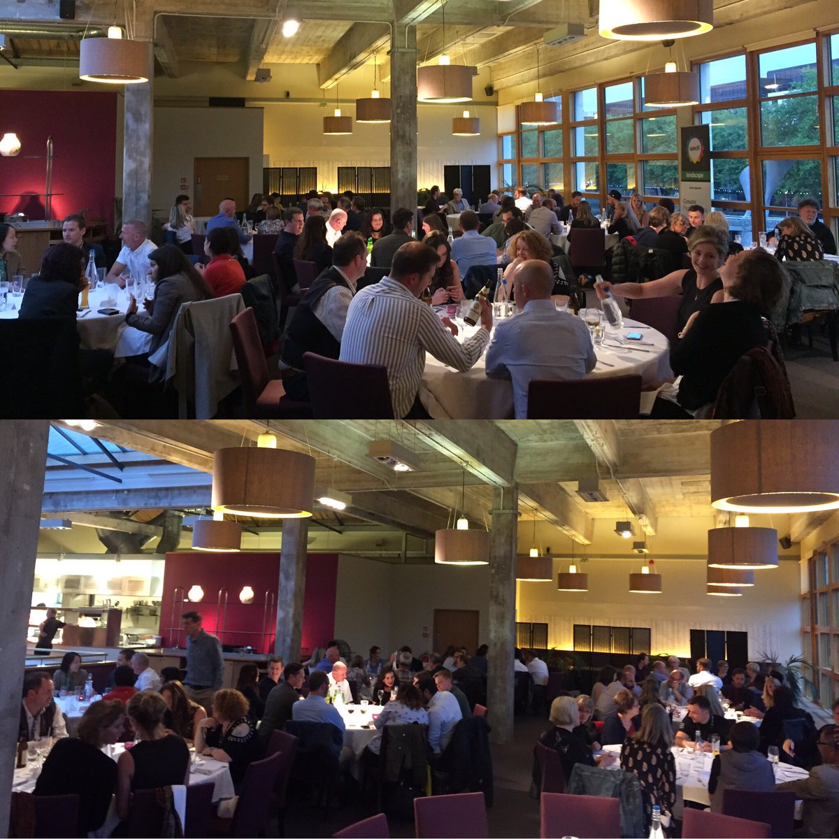 Dining and networking at the Bordeaux Quay in Bristol. Great food &amp; great atmosphere. #greeninfrastructure #urban