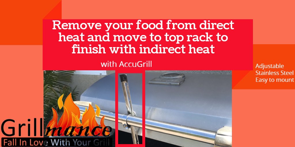 Grillmance's tweet photo. Top rack cooking can really make your food come out perfectly. https://t.co/GoRS6UiSum