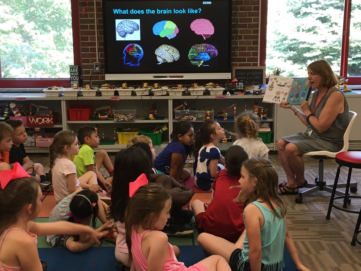 WOSnews's tweet image. Students in #mrskuhnWOS&apos; class were interested in learning more about the brain and how it works.