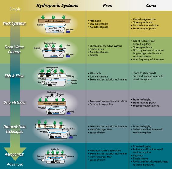 LVHydroponics's tweet photo. Not sure which type of hydroponics set up is best for you...Here's a great explanation of the types. https://t.co/mCdJDeAQWf