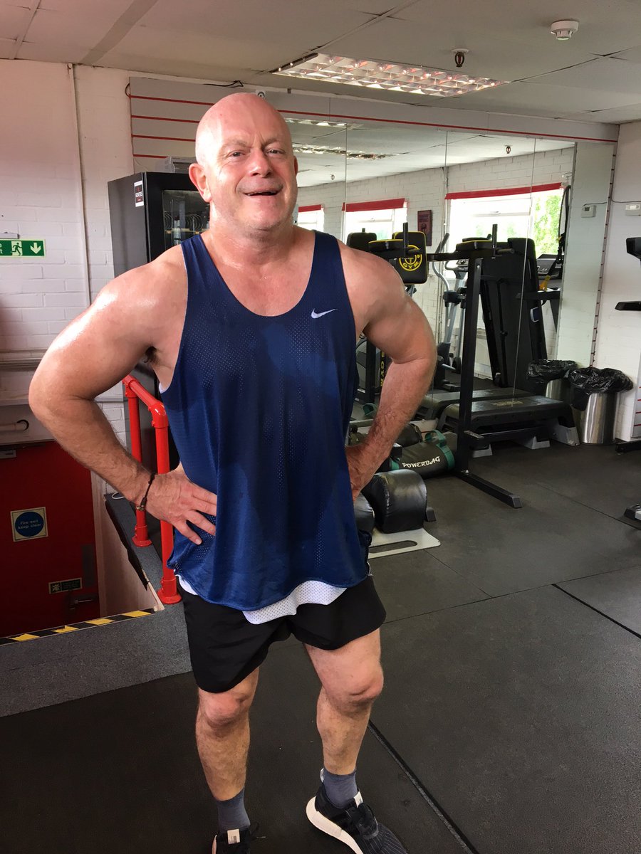 Ross Kemp on X: Training day! Me after being beasted by Rosie