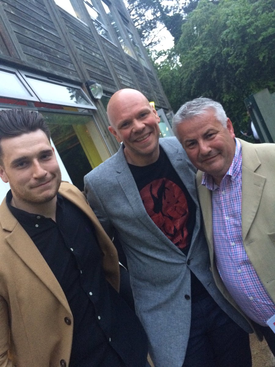 Enjoyed meeting Tom at the opening of the Claire Clark Academy #claireclarkacademy