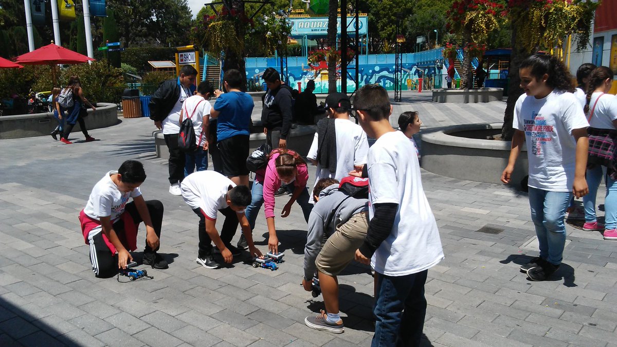 Ss made solar powered lego jeeps at our first GATE field trip to Legoland!
