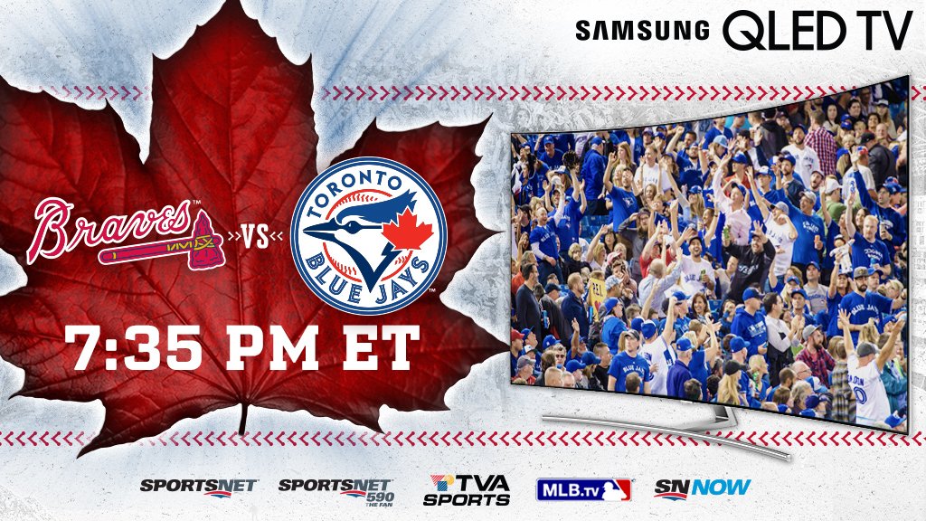 #TuneIn tonight as @MStrooo6 gets the ball in our series finale vs. the Braves.  📺 @Sportsnet, @MLBTV 📻 @FAN590 https://t.co/0mcRTK5fNh