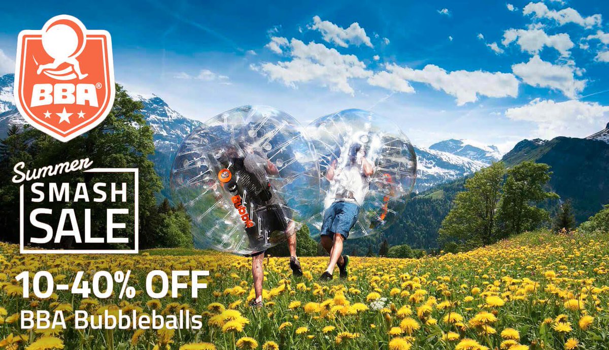 bbabubbleball's tweet photo. #Summer smash #sale ends Friday, May 26th! The best bubbleballs in the industry. Guaranteed! For more info: https://t.co/cw966QwWHB https://t.co/U9dEN3Tfv1