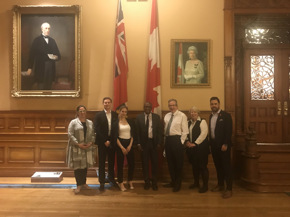 Today, along with entrepreneurs from <a href="/durhamcollege/">Durham College</a> &amp; <a href="/Glenn_Thorpe/">Glenn Thorpe</a>  <a href="/YPNOntario/">YPNOntario</a>, we declared the 3rd week in May as #YoungProfessionalsWeek