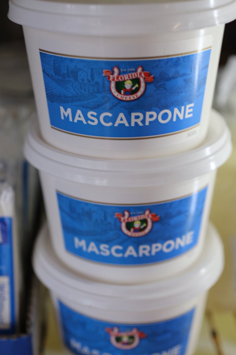 FloridiaCheese's tweet photo. Have you tried our delicious creamy marscapone? Available at our factory shop (cash only) #floridiacheese #awardwinningcheese https://t.co/kVS4Kjqo4x