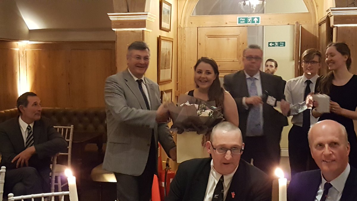 jamesnorthen20's tweet photo. #cibe2017 @SugarBeetEurope Bethan Williams @NFUSugar ace event organiser receiving much deserved thanks from CIBE delegates https://t.co/zaVYHhQoLZ
