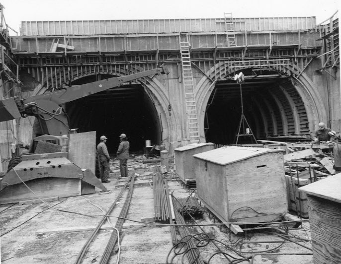 ALDOT_SW_Region's tweet photo. Wallace Tunnel Construction - Jan. 5, 1971. #TBT #TransportationThrowback https://t.co/KCxqx3nZIa