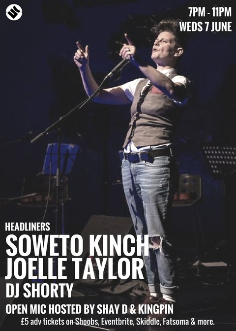 You may enjoy Soweto Kinch &amp; Joelle Taylor at Word On The Street on June 7 + Open Mic hosted by Shay D! shoobs.com/events/19306/