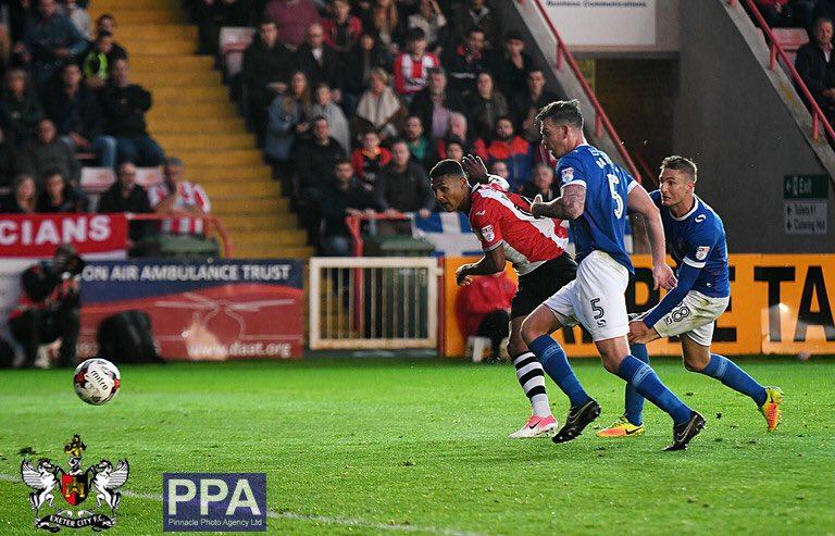 OfficialECFC's tweet photo. ⏱ | FULL-TIME: City 3-2 @officialcufc [6-5] 

@jackstacey_ strikes at the death to book City's place at Wembley.

#ECFC https://t.co/Yo4F7Em31w