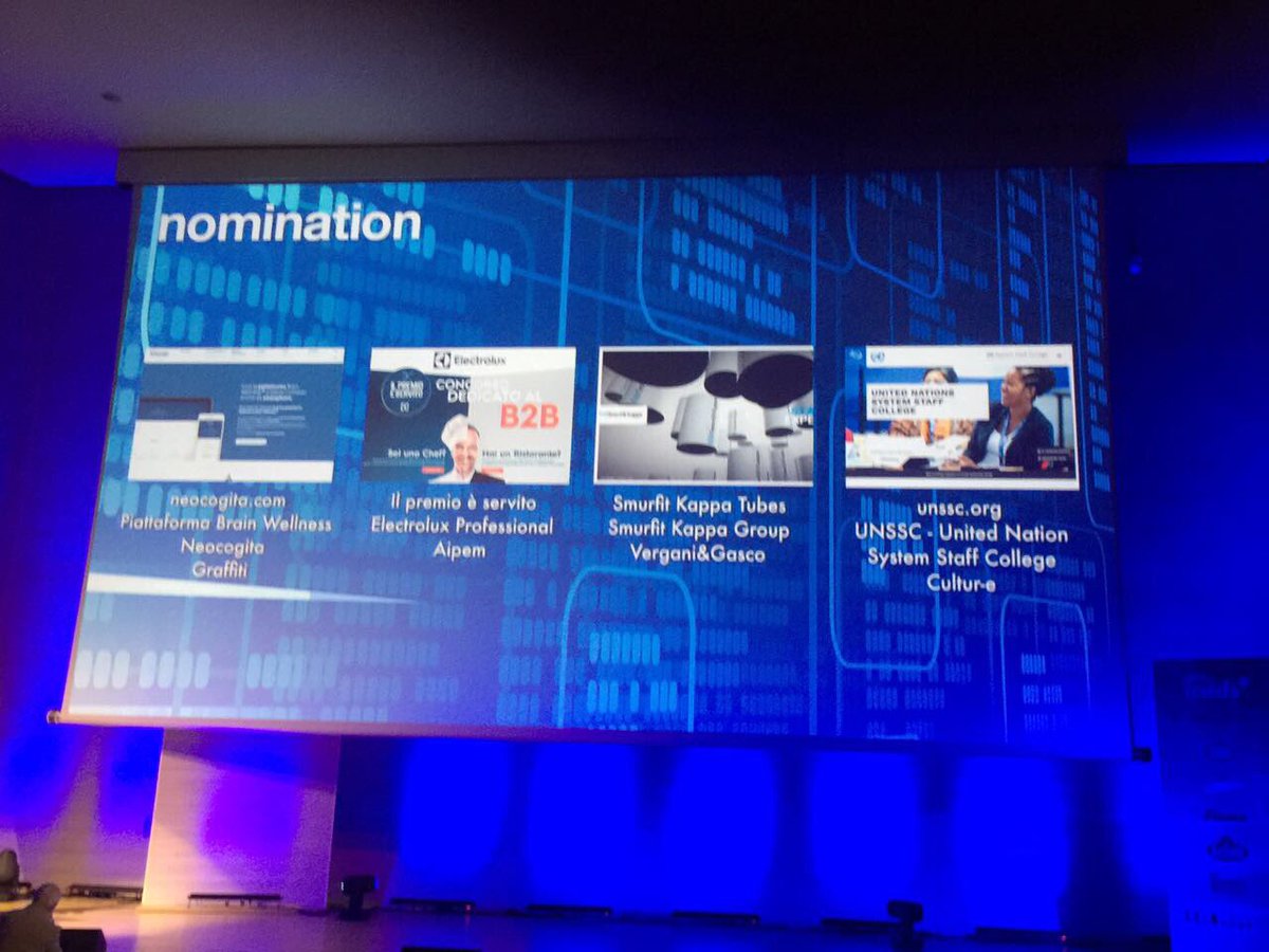 Cultur_e's tweet photo. #InteractiveKeyAward #IKA2017 noi insieme a @UNSSC vincitori per la categoria "Business to Business" https://t.co/p8mnfwsJ4L