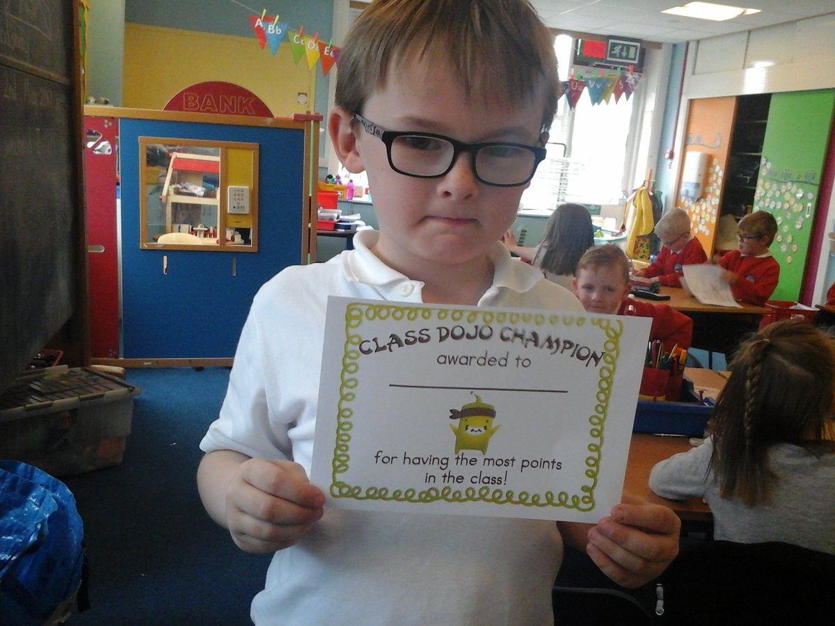 MissMcFarlaneP2's tweet photo. Class dojo winners! Well done. https://t.co/X99Tz4JYCl