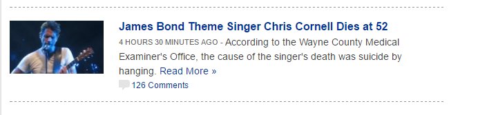 81_beans's tweet image. Seriously @IGN?  That's the best title you can come up with?  Research next time or don't report.  Also its Audioslave not Audiosalve.