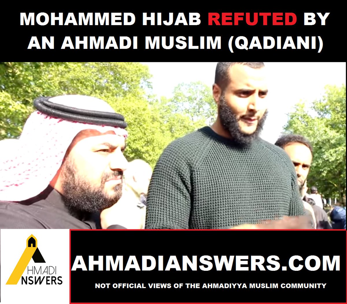 StudentOfAhmad's tweet photo. My response to Anti Ahmadis on the true teachings of Islam and the Prophet صلى الله عليه وعلى آله وسلم

Link:https://t.co/KrsiIY1FYB https://t.co/DwzWQjDMzb