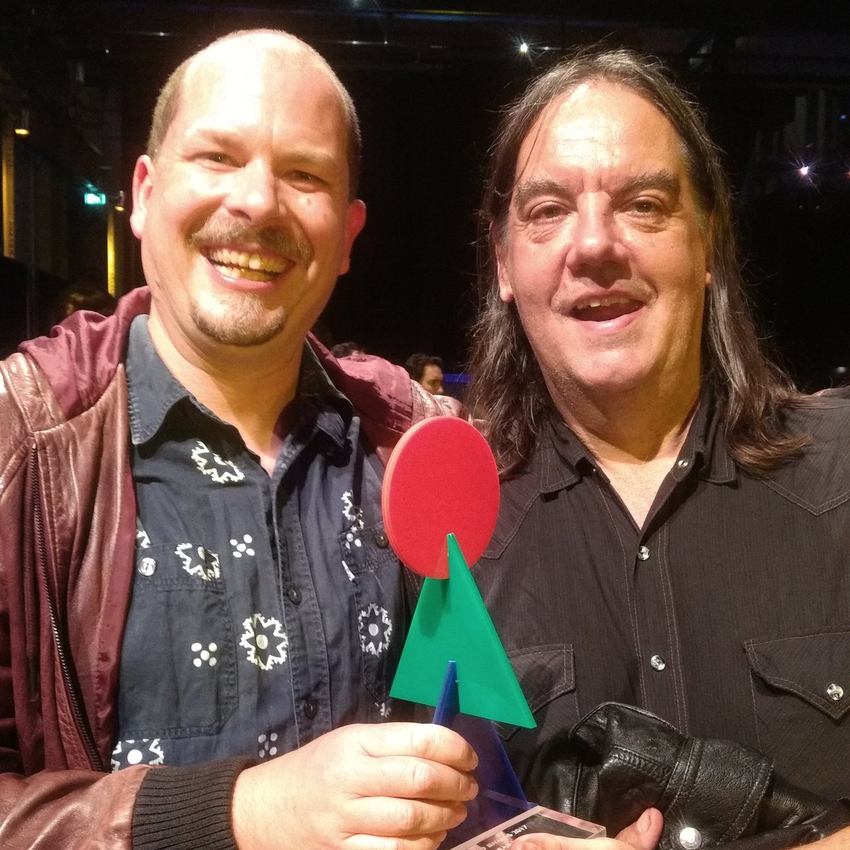 You bloody bewdy! Bruce takes home Best Drama at the Online Video Awards (<a href="/OVAsAust/">Online Video Awards</a>)!