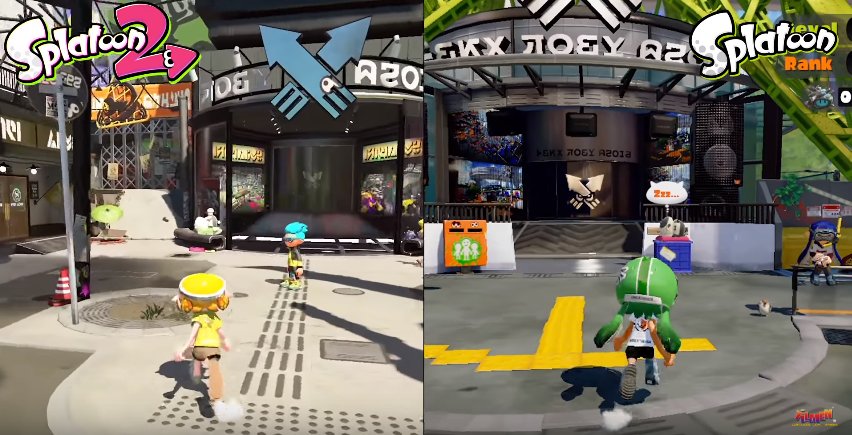 GoNintendoTweet's tweet photo. Splatoon Vs. Splatoon 2 - video comparison https://t.co/Zaj8EhcnvK https://t.co/hREy6LUG7d