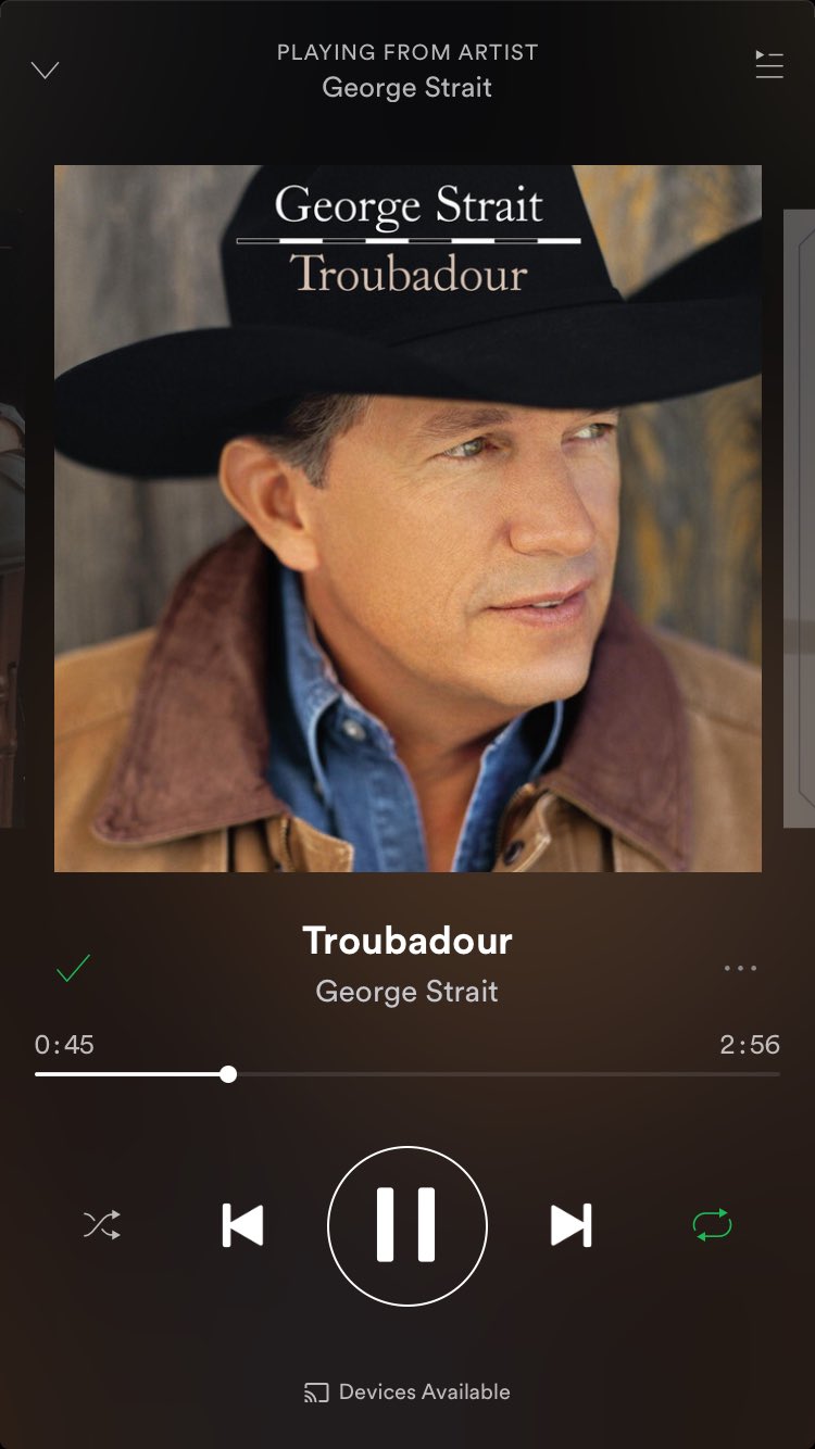 In honor of the king himself happy birthday George strait your a blessing to country folk everywhere  