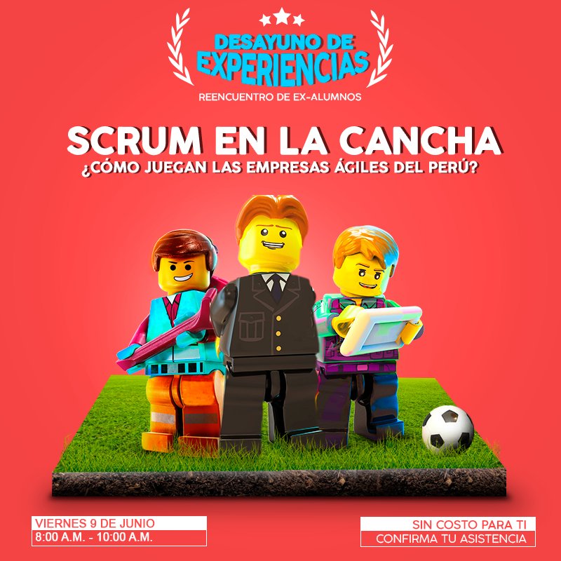 institutogesap's tweet photo. 📌[DESAYUNO CON NUESTROS EX-ALUMNOS ÁGILES]☕️🧀🥐🍳
#ScrumEnLaCancha
✔️Confirma tu asistencia aquí: 
👉🏼https://t.co/JM2wtjkOcH https://t.co/PLDWSxJc5M
