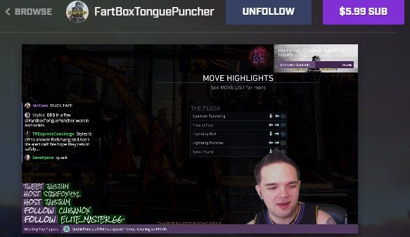 MooseyGeek's tweet image. Congrats to @beam's newest partner, @TheFBTP. He's online now, come by and congratulate him! beam.pro/FartBoxTongueP… @AboveAvgEnt