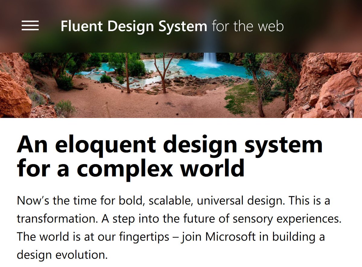 MichaelGillett's tweet photo. Here's my progress in getting #FluentDesign on the web. Its work in progress, with many bugs. What do you think? https://t.co/sC7ig9ap6h https://t.co/VOutvofF5I
