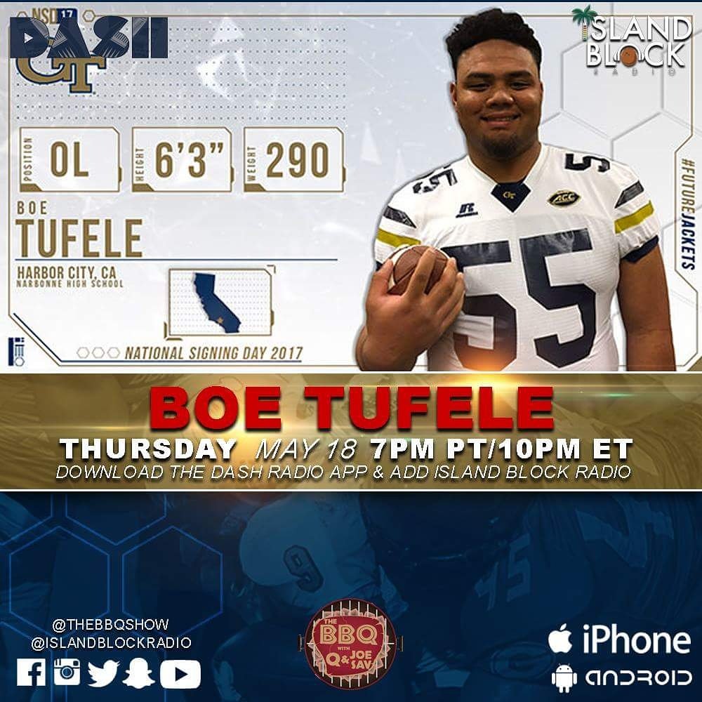 IslandBLKRadio's tweet photo. @boe_tufele45 live on @thebbqshow tonight at #7pmPDT on @IslandBLKRadio powered by DASH. #TuneIn >>https://t.co/1FE00aaJnw<< . https://t.co/yodhkKVc8q