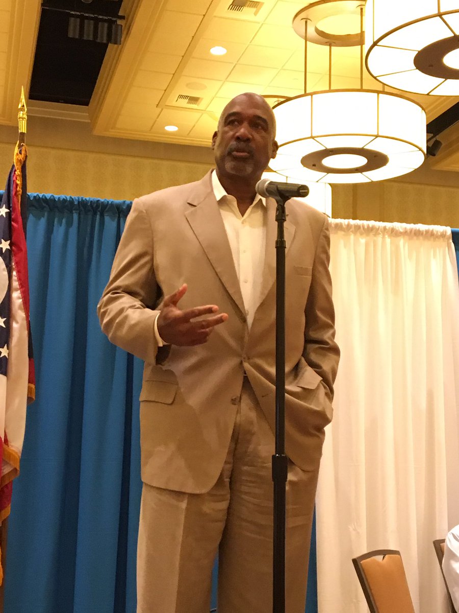 ASIS27CMH's tweet photo. Thank you to Gene Smith @OSU_AD speaking at our Annual Seminar &amp; Exhibit show today! https://t.co/xf57ilf5JK
