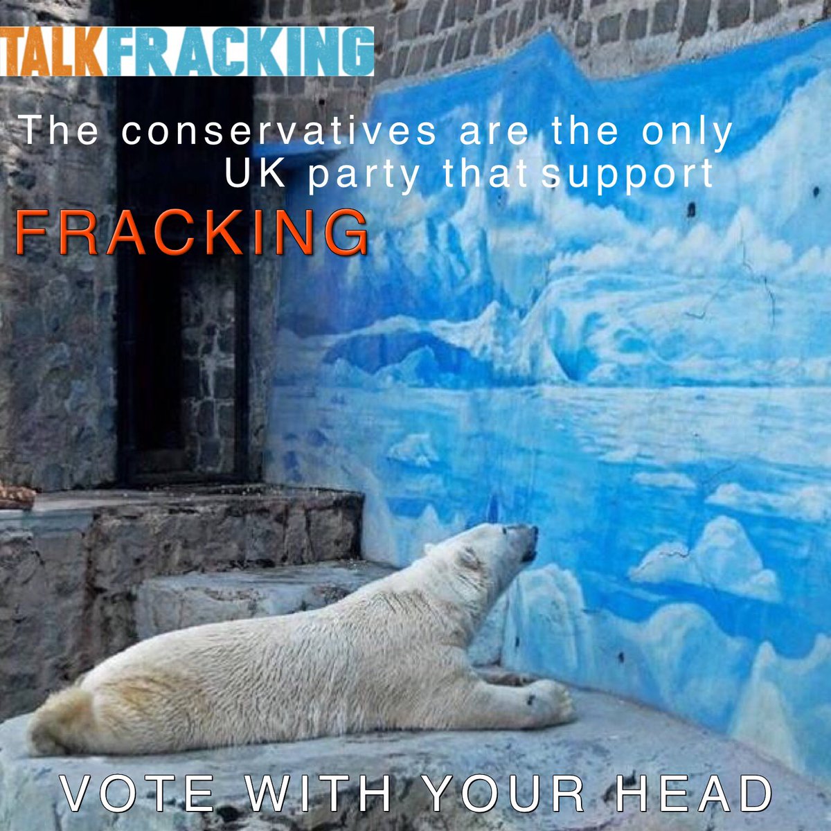talkfracking's tweet photo. Use your vote wisely on June 8th. #ge2017 #June8th #Fracking #talkfracking #climatechange https://t.co/UdSt9OXUTq