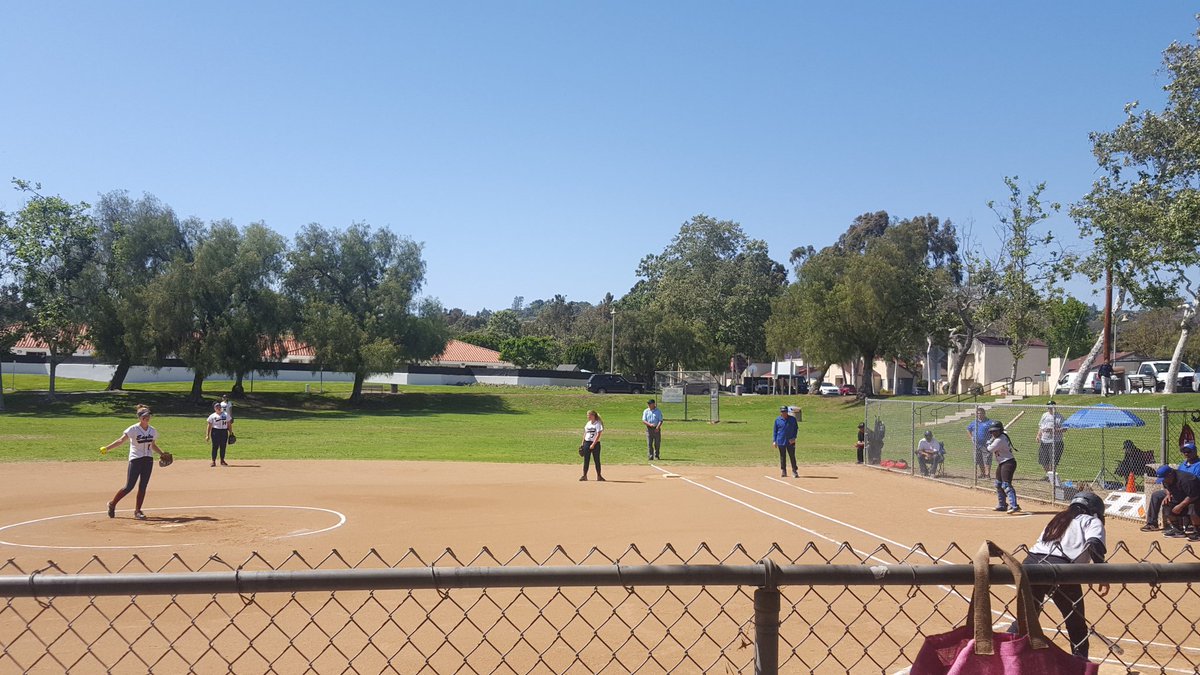 cvcs's tweet photo. Softball playoffs are underway at Cook Park. First round game vs. Century H.S. (Santa Ana). GOOOOO EAGLES! https://t.co/ya91EyLlik