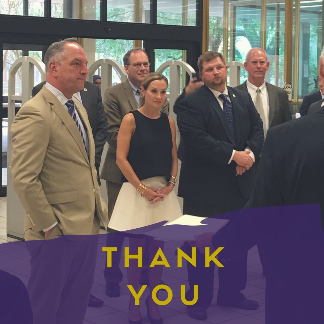 lsucapitoltiger's tweet photo. Thank you to @LouisianaGov, @RepPaulaDavis @FranklinFoil @MajorTbo @DanClaitor and Rep. Abraham for studying with us at Middleton Library https://t.co/uCfwGUFZnr