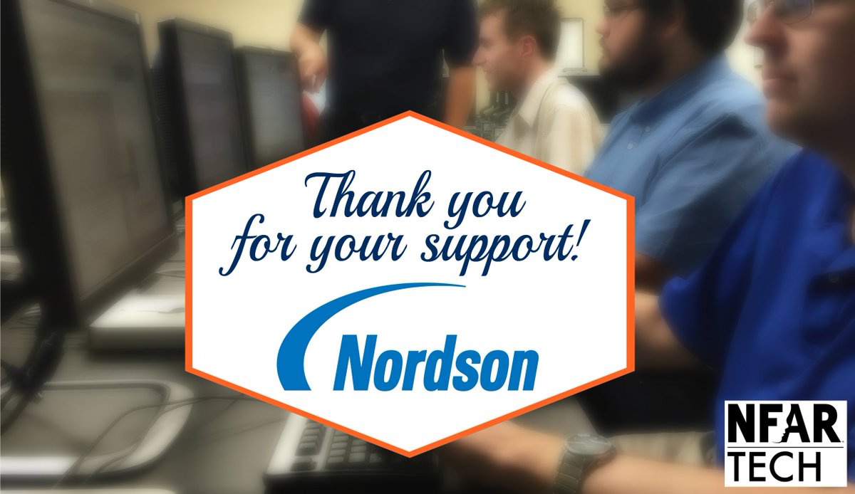 NFARorg's tweet photo. Thank you to @Nordson_Corp for their #grant of $5,000 in support of NFAR Tech's vocational training program! #technology #autism #nfartech https://t.co/euae0ZfMuA