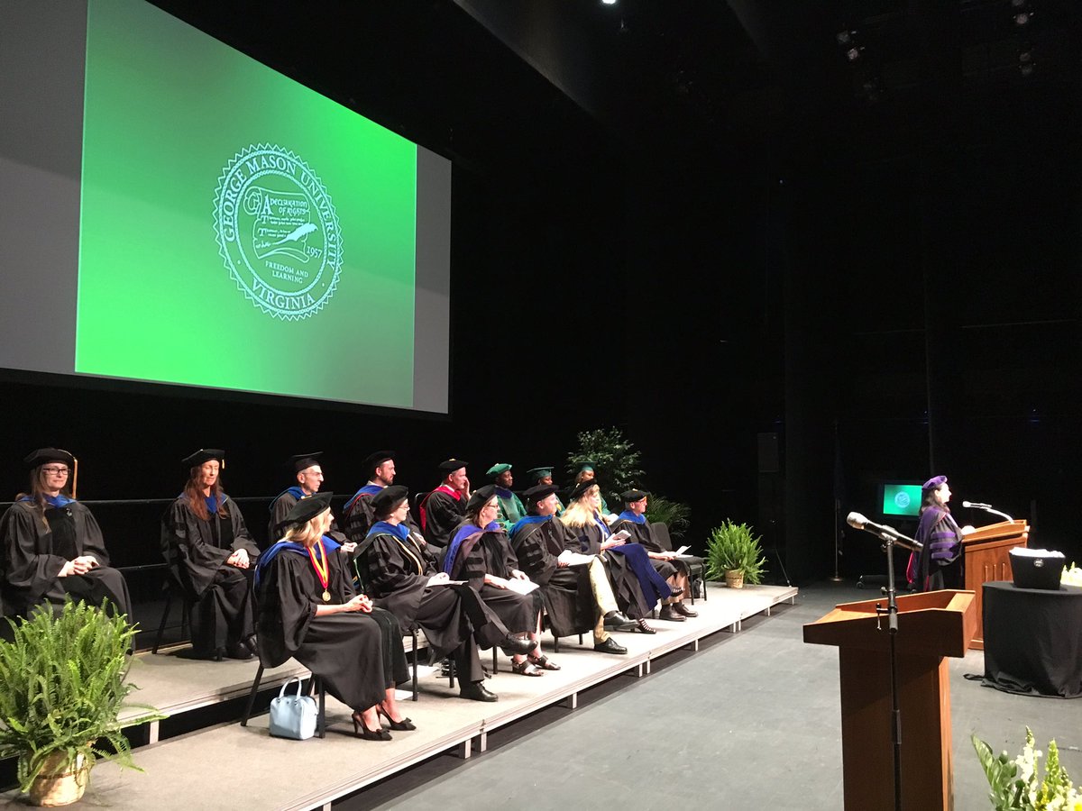 GMUCarterSchool's tweet photo. Carrie Menkel-Meadow delivers the keynote address for our graduates #masongrad2017 #masonscar17 https://t.co/jF9KrFvOh4