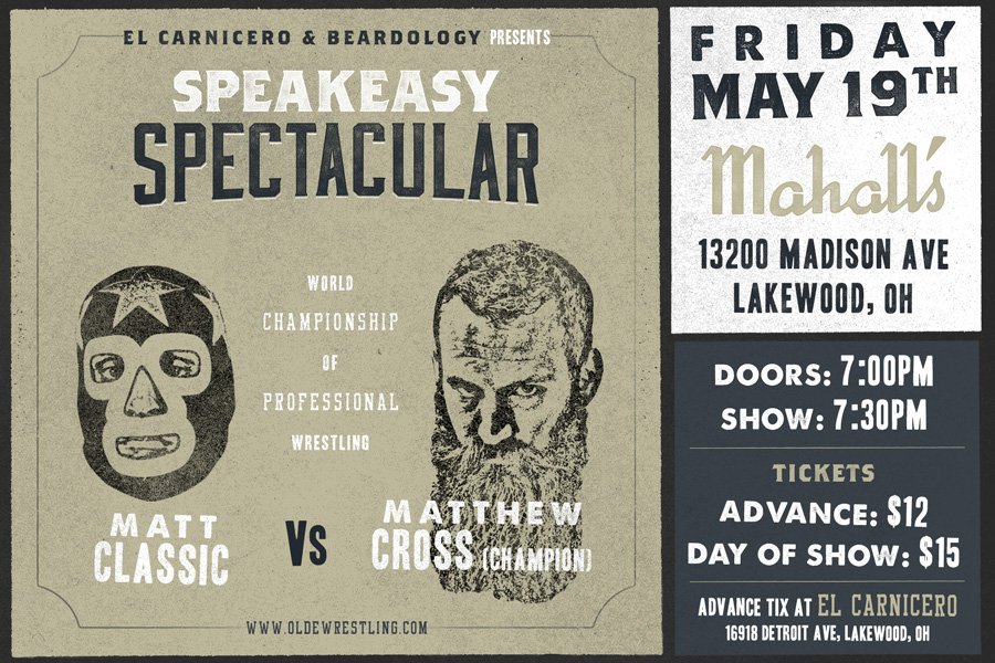 THE World Championship of Professional Wrestling will be on the line against arguably my toughest opponent yet, the mysterious Matt Classic!