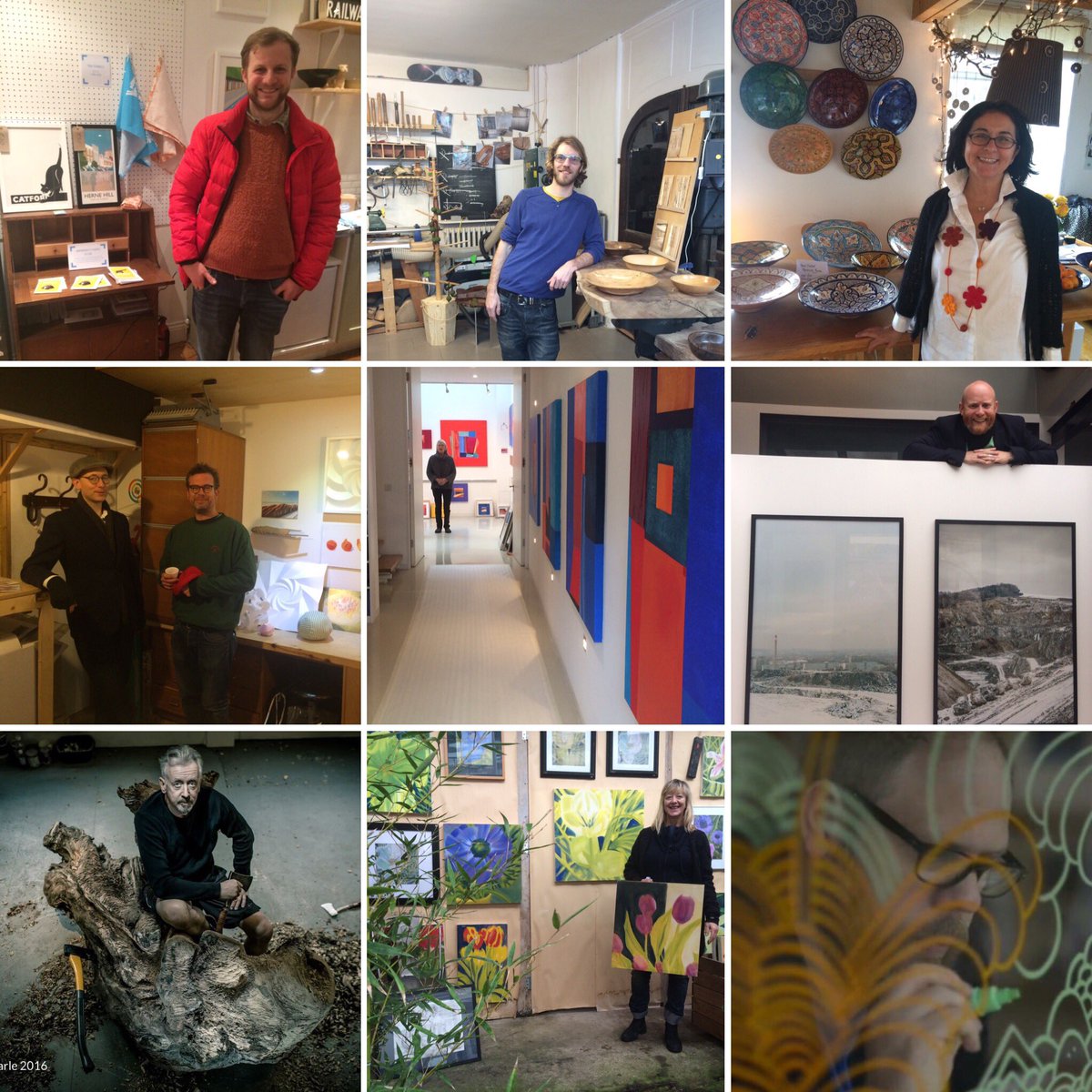 Visit us again THIS WEEKEND! Open 20 &amp; 21 May from 11-6pm @DulwichFestival @ArtistsOpenHse, more than 20 artists to see plus food &amp; music