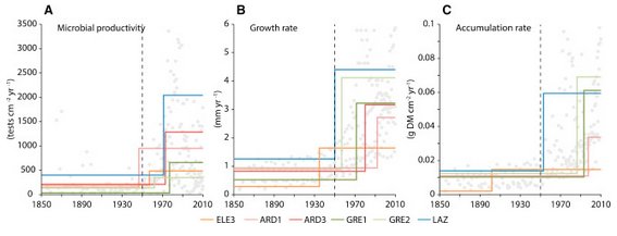 bio_diverse's tweet photo. #openaccess Moss responding to rapid warming on the Antarctic Peninsula #climatechange #bryosphere  https://t.co/ORMfKNCzia https://t.co/sp2dWXaW5v