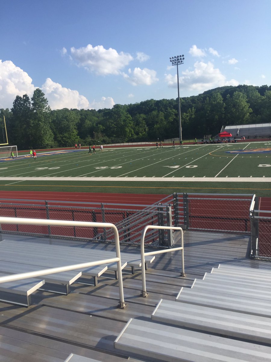 Beautiful night for a district championship! Good Luck to our Lady Indians vs. Seckman! Bring home a win!!